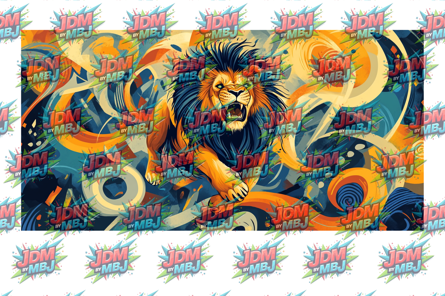 Inspired by Lions Sublimation Prints