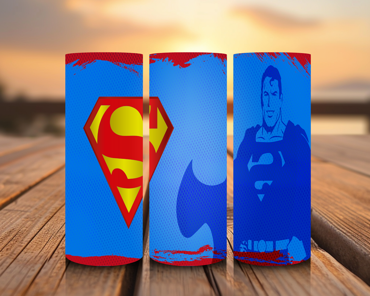 Inspirado en las impresiones de sublimación de Superman