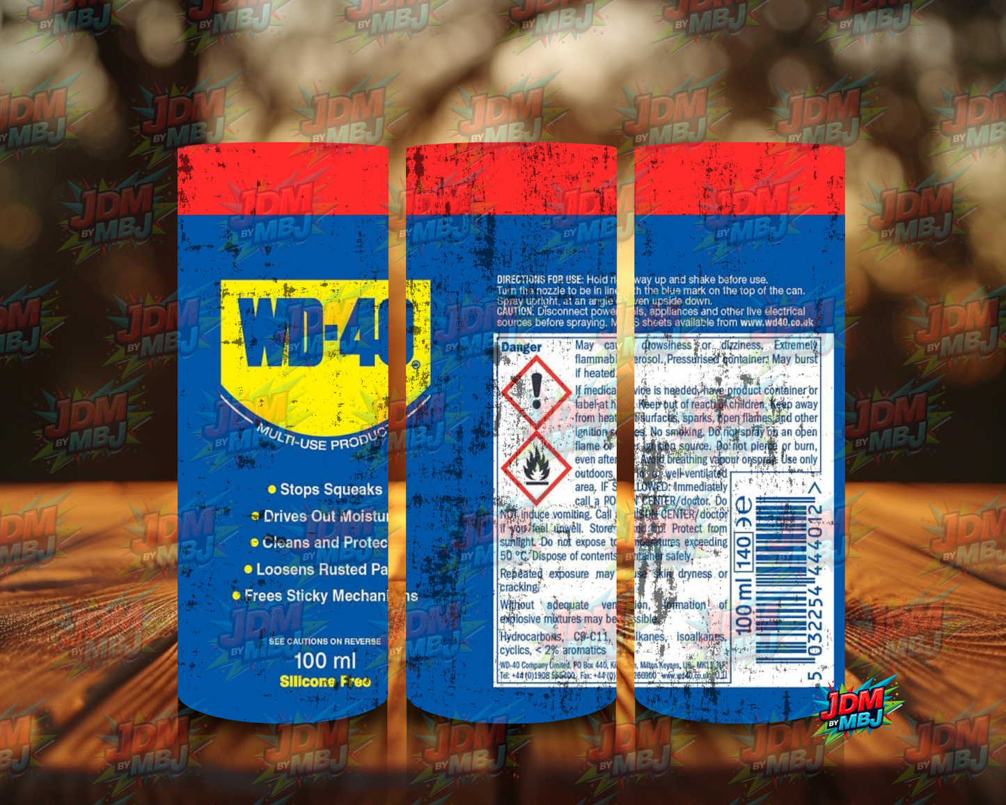 Inspired by WD-40 Sublimation Prints
