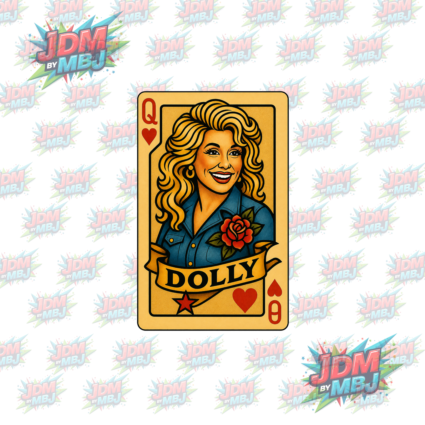 Iron On - Dolly Parton DTF