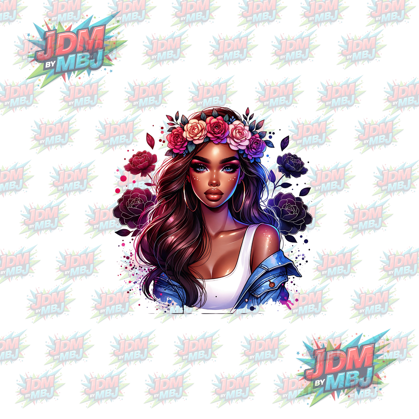 Iron On - Tattoo Girl DTF