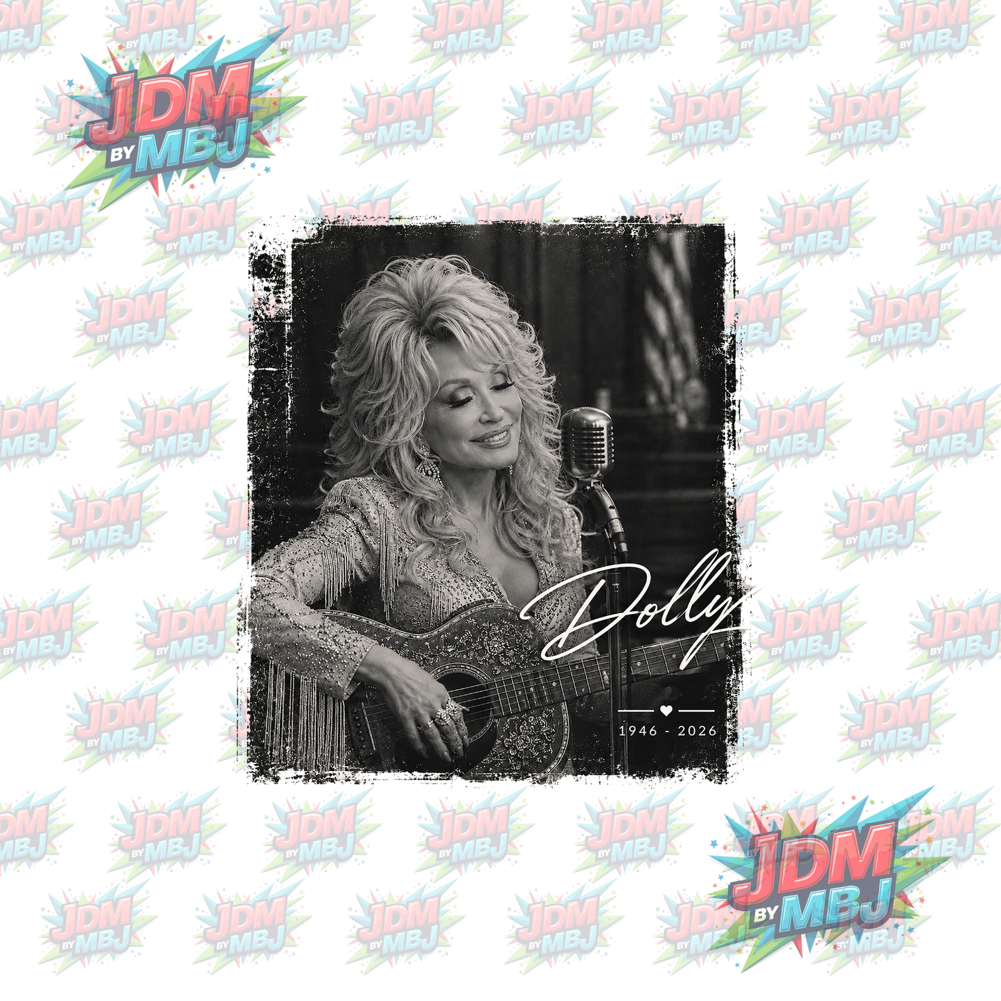 Iron On - Dolly Parton DTF
