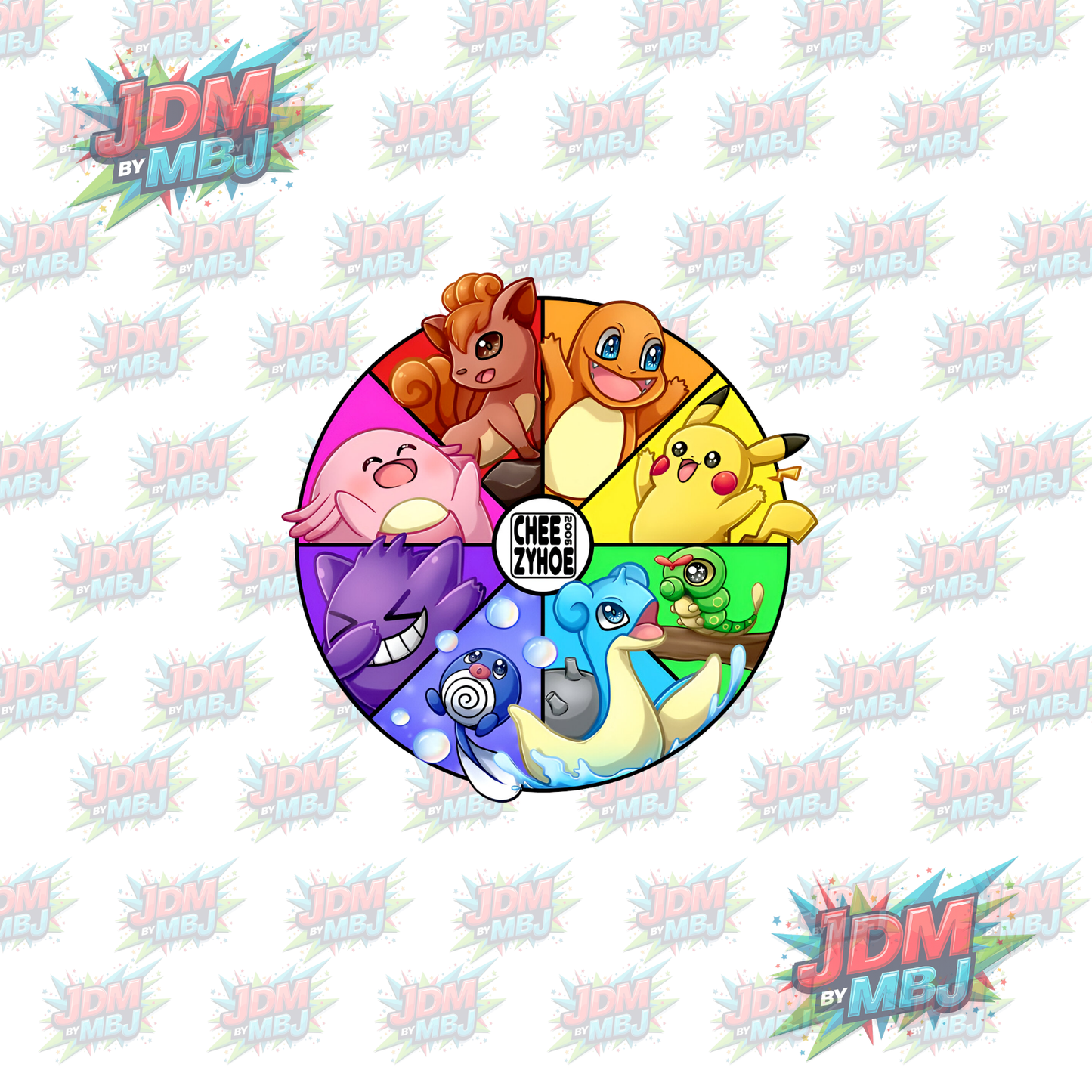 Iron On - Pokemon DTF