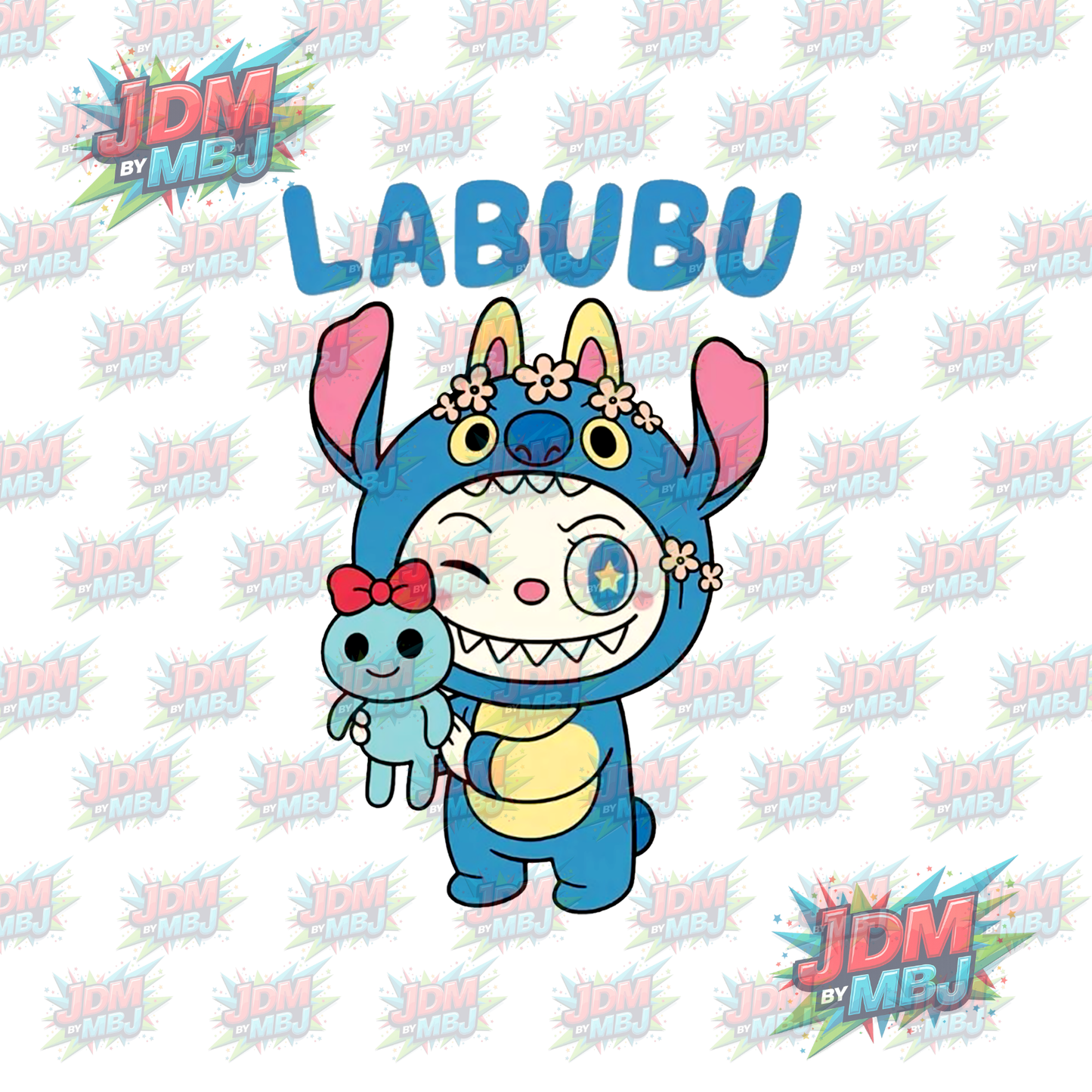 Iron On - Labubu DTF 20cm