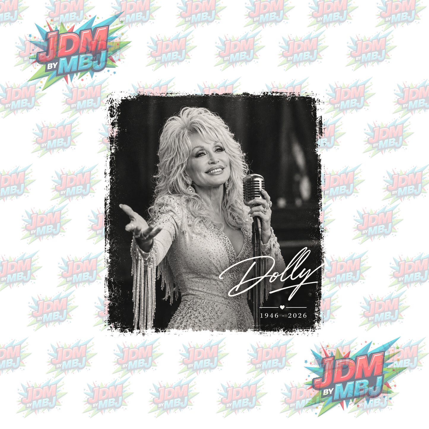 Iron On - Dolly Parton DTF