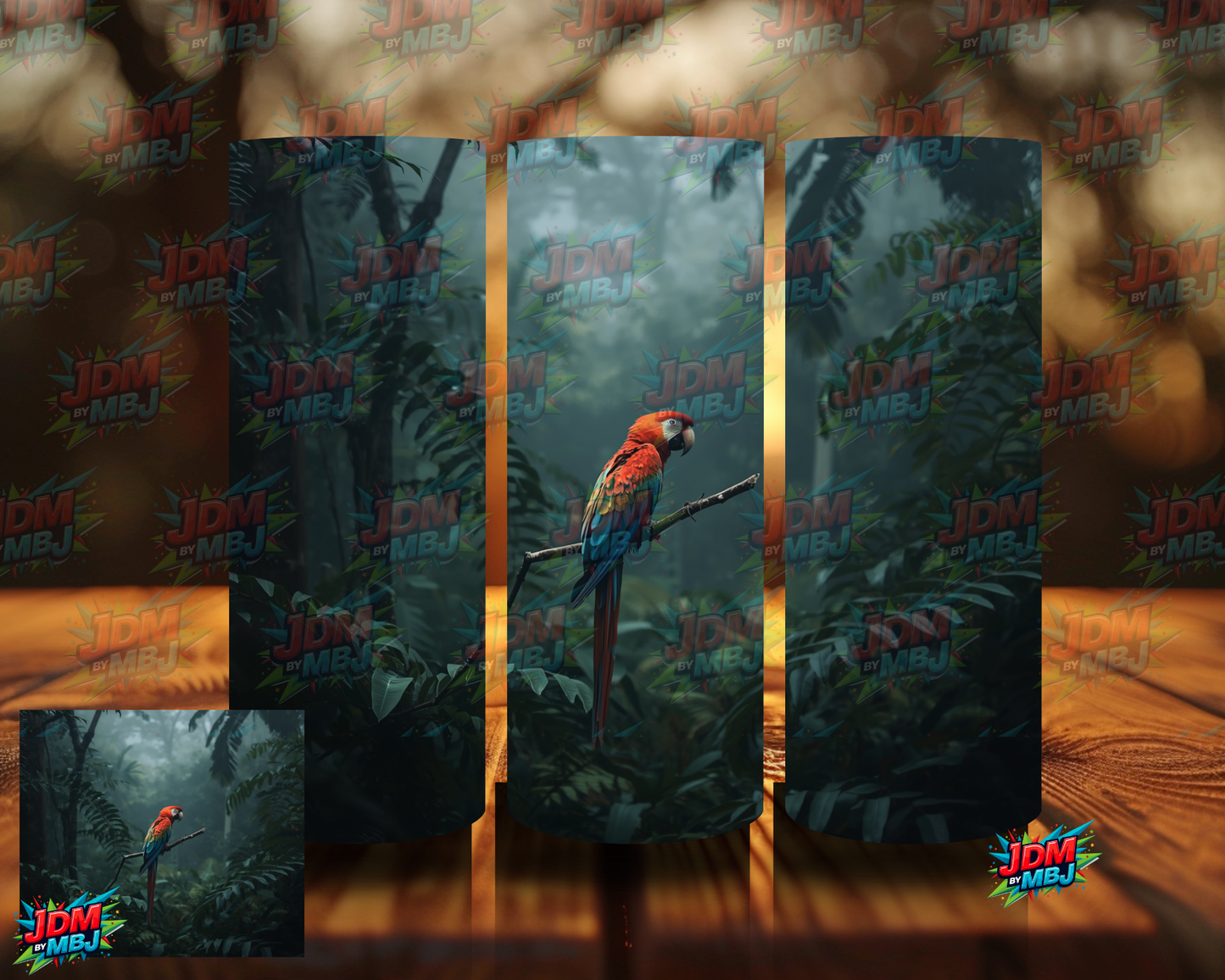 Inspired by Macaw Parrot's Sublimation Prints