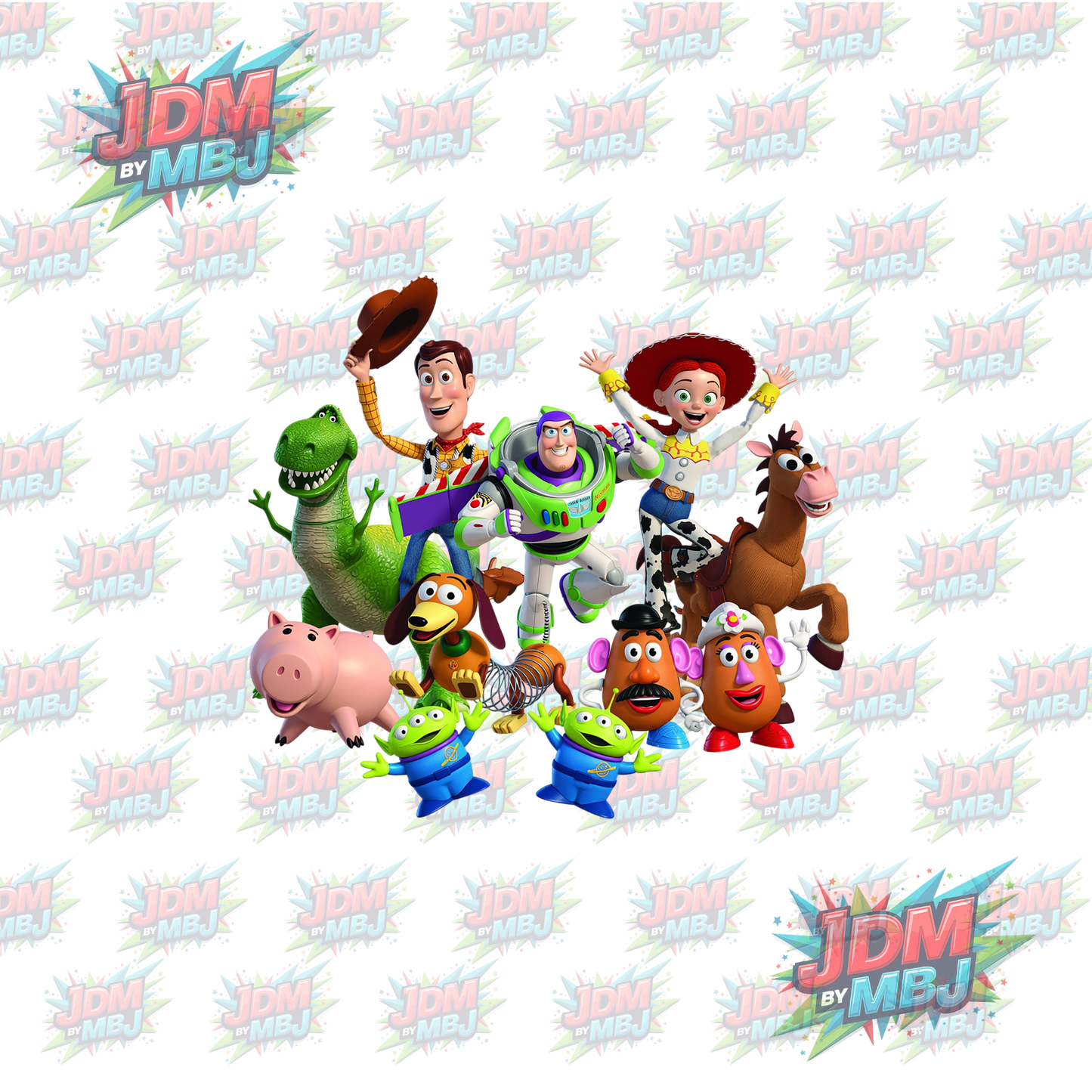 Iron On - Toy Story DTF 20cm
