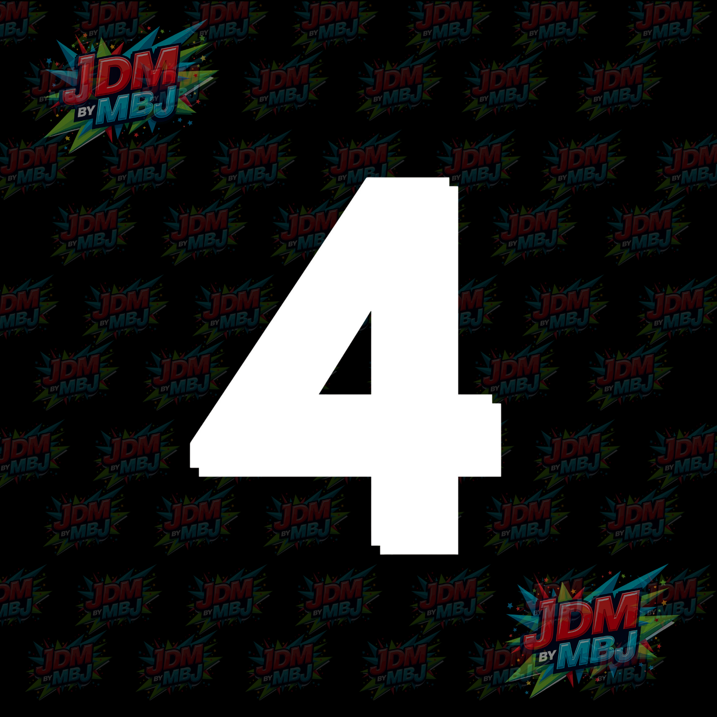 Iron On - Jersey Numbers DTF