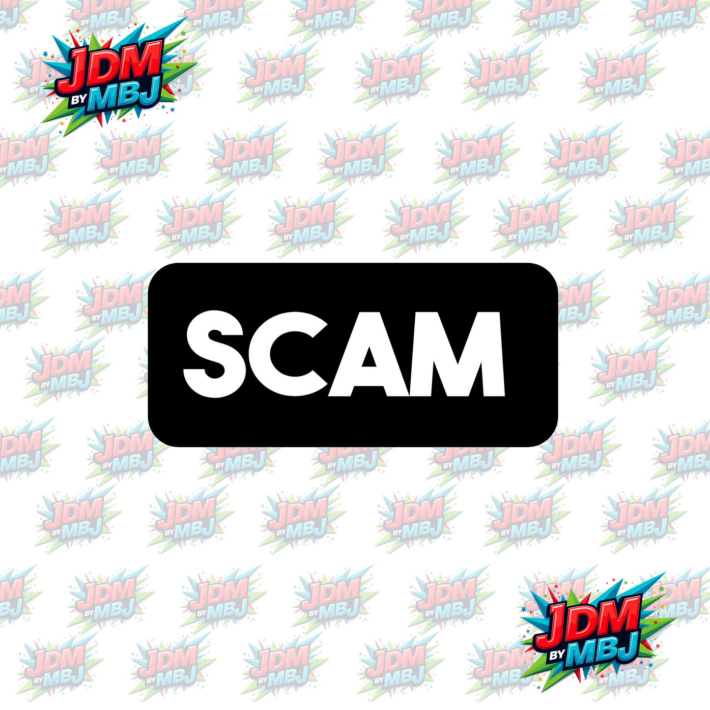 Iron On - SCAM DTF 20cm