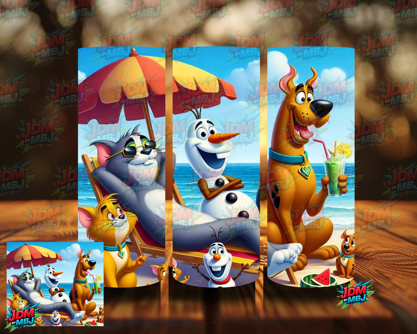 Inspired by Scooby Doo, Frozen, Tom & Jerry Sublimation Prints