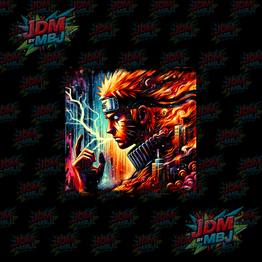 Iron On - Naruto 'Halftone' DTF