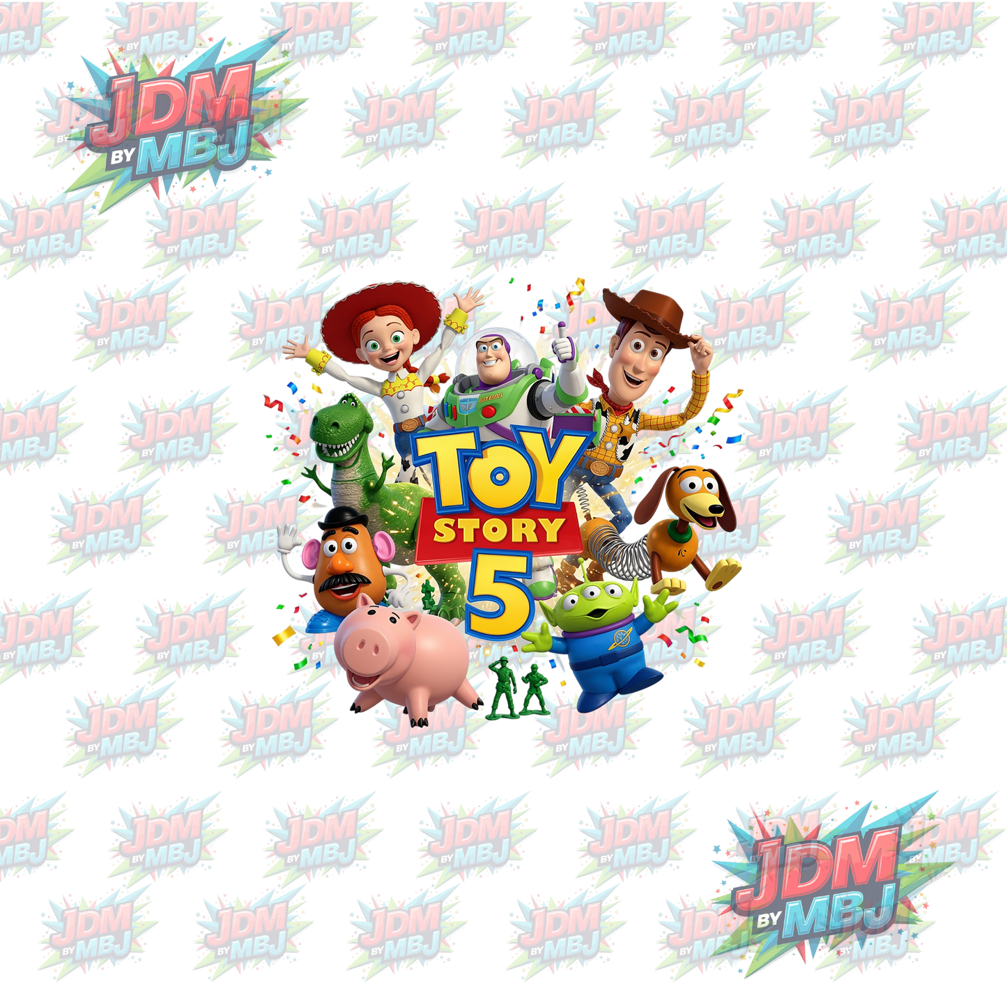 Iron On - Toy Story DTF 20cm