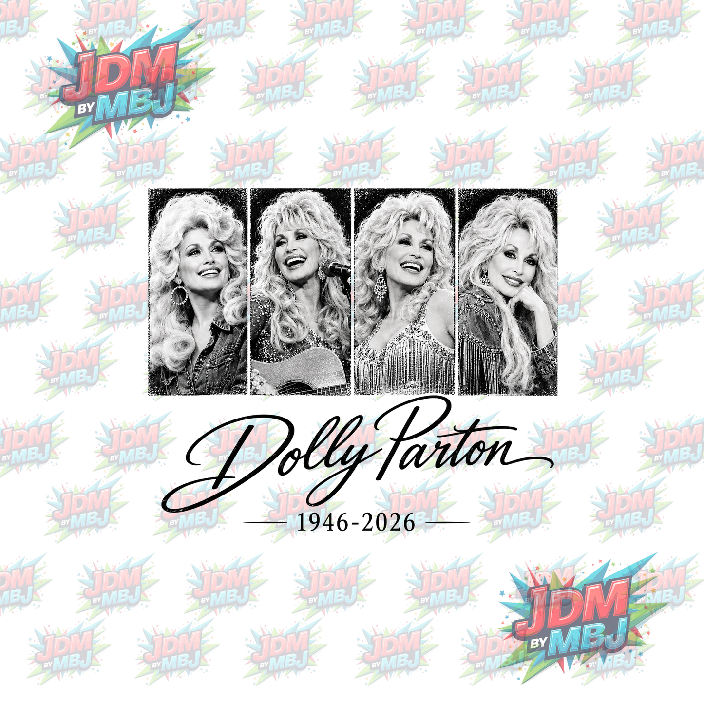Iron On - Dolly Parton DTF