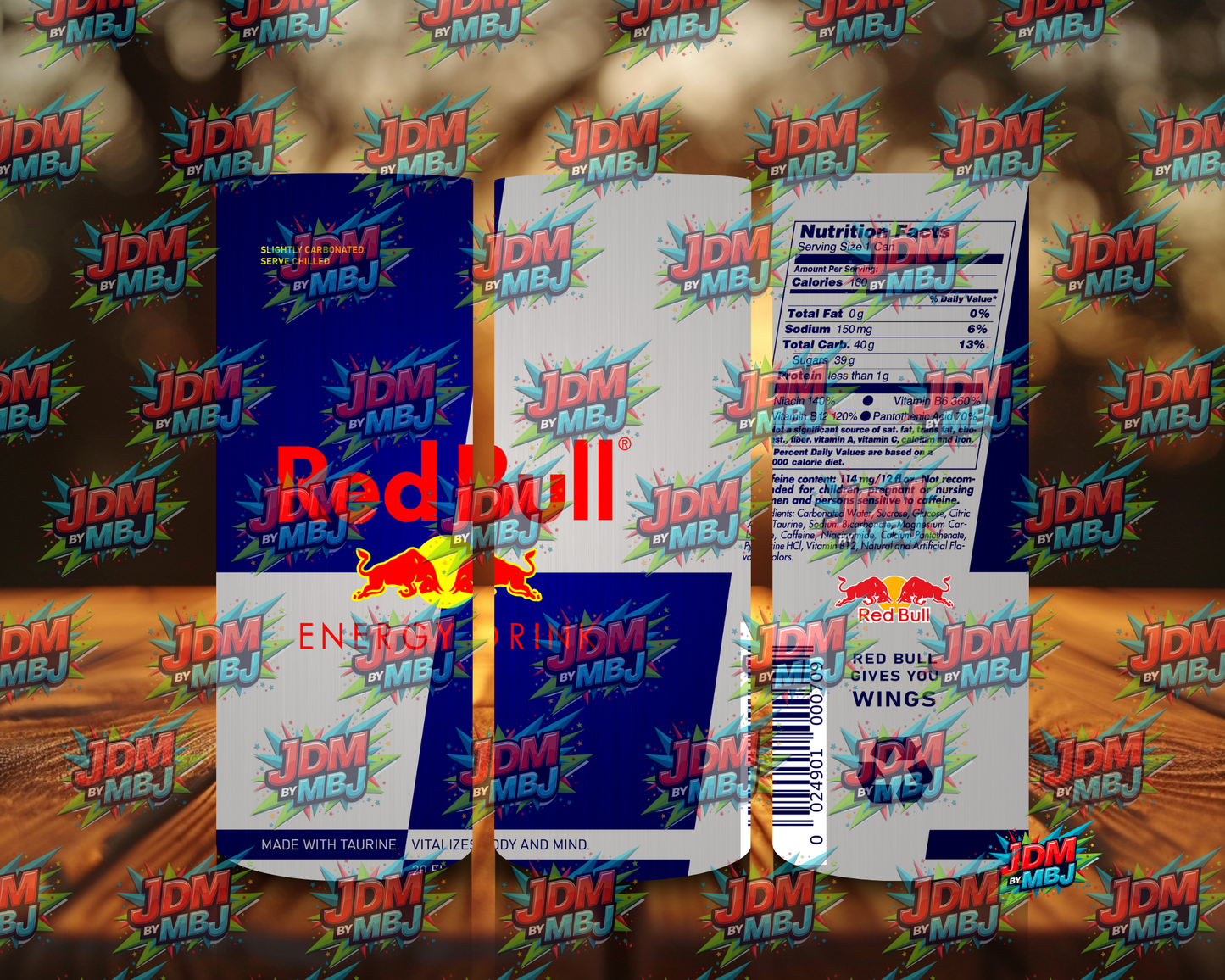 Inspired by Red Bull Sublimation Prints
