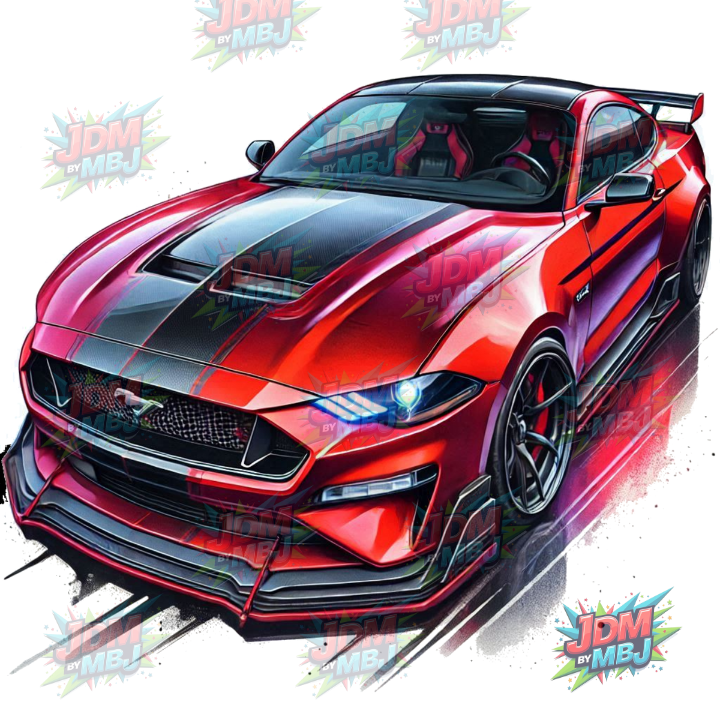Iron On - Classic Car DTF Prints