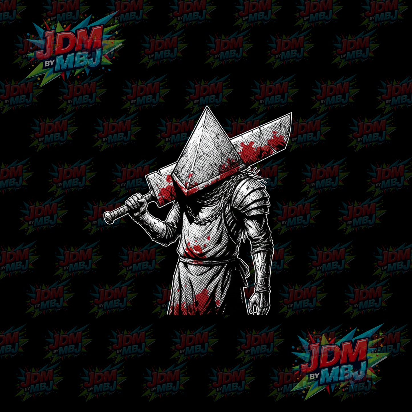 Iron On - Horror 'Halftone' DTF