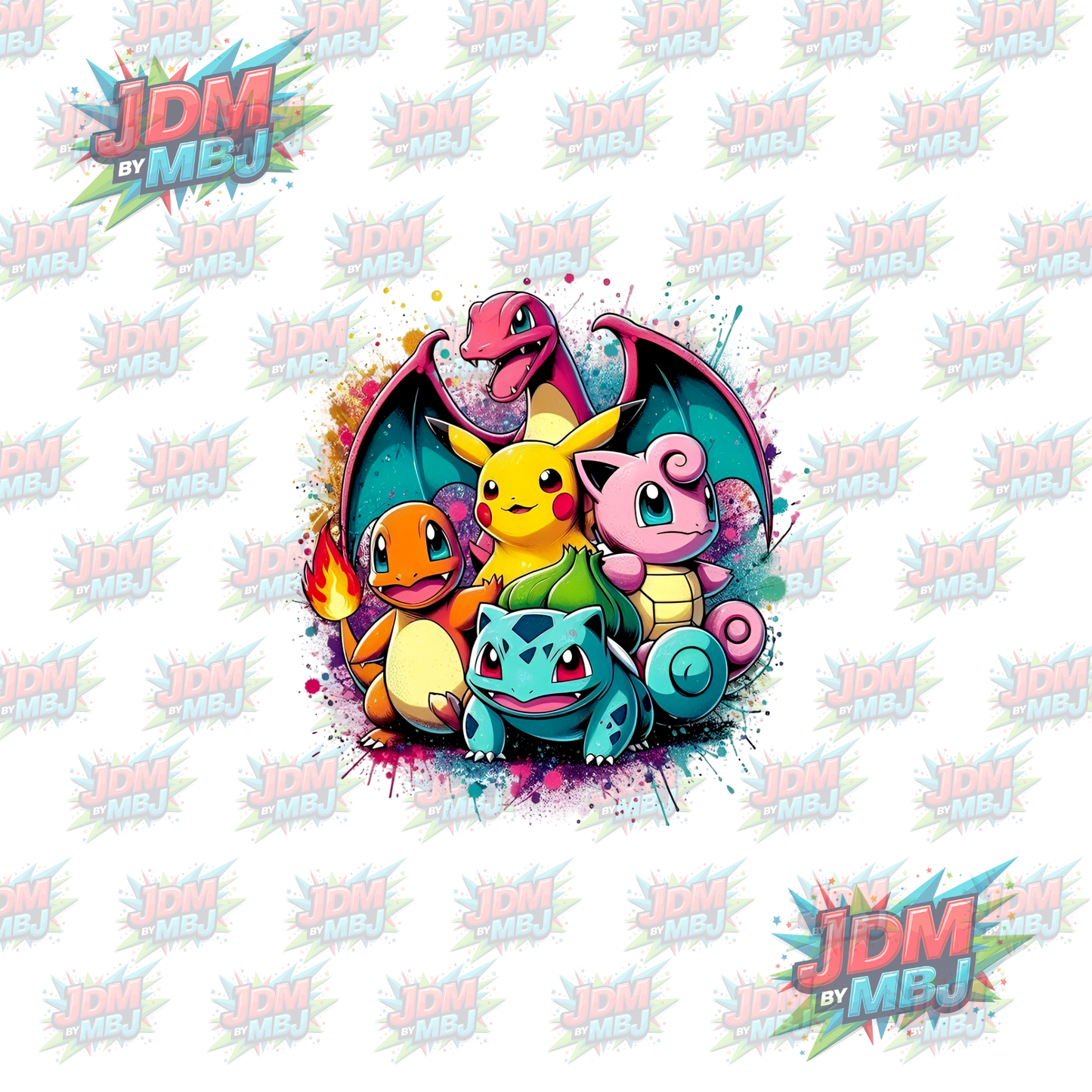 Iron On - Pokemon DTF