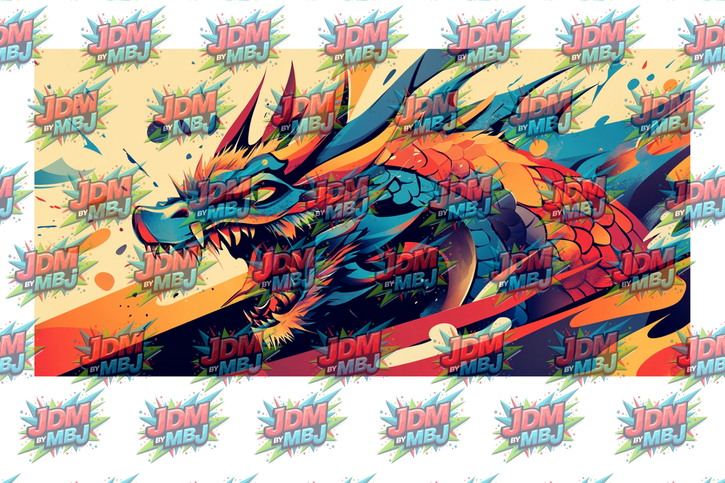 Inspired by Dragons Sublimation Prints