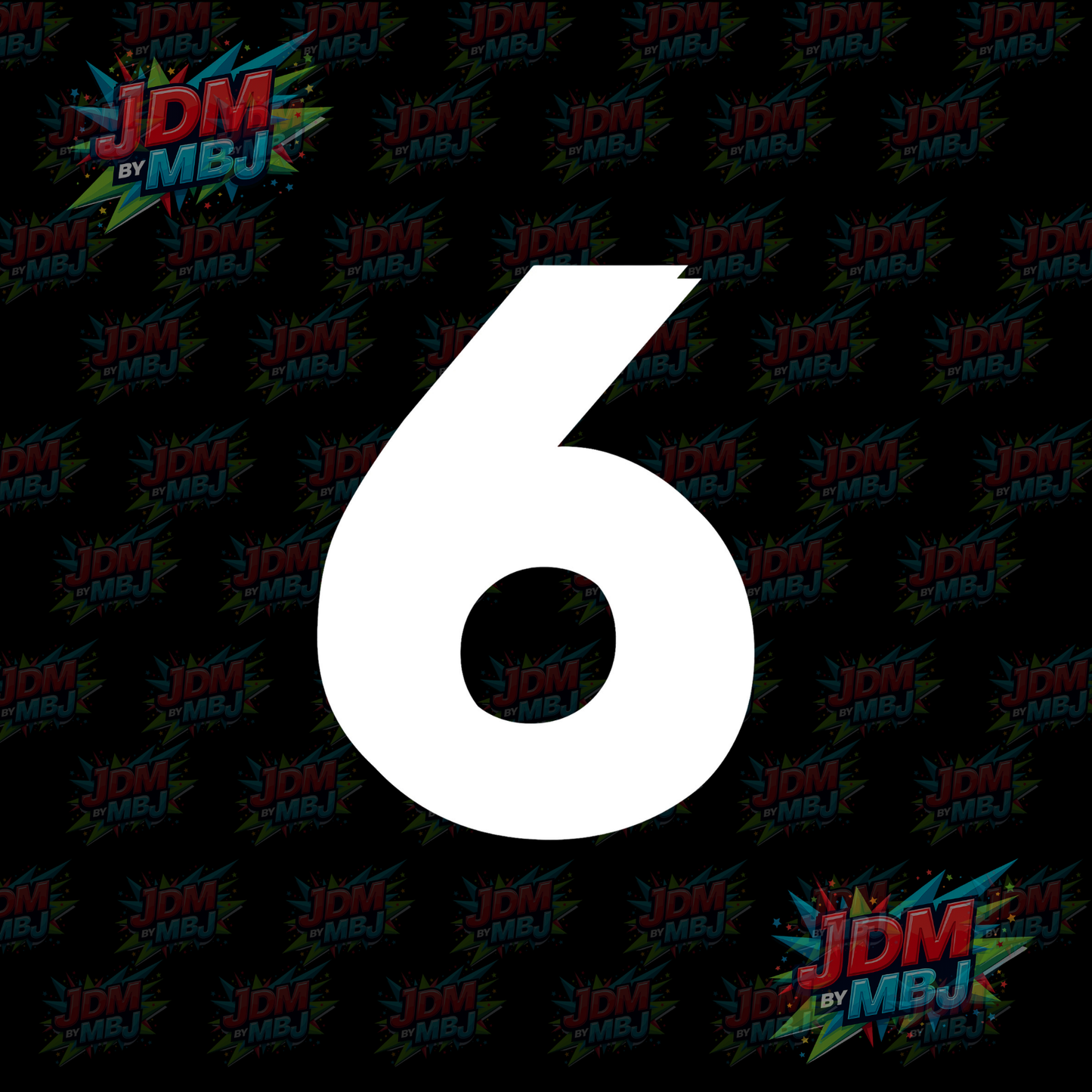 Iron On - Jersey Numbers DTF