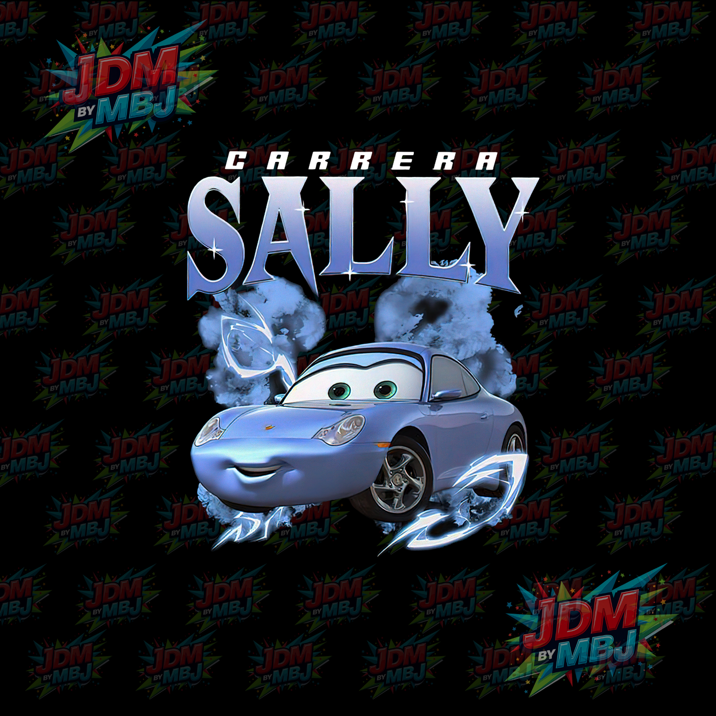 Iron On - Sally "Lighting McQueen" DTF 24cm