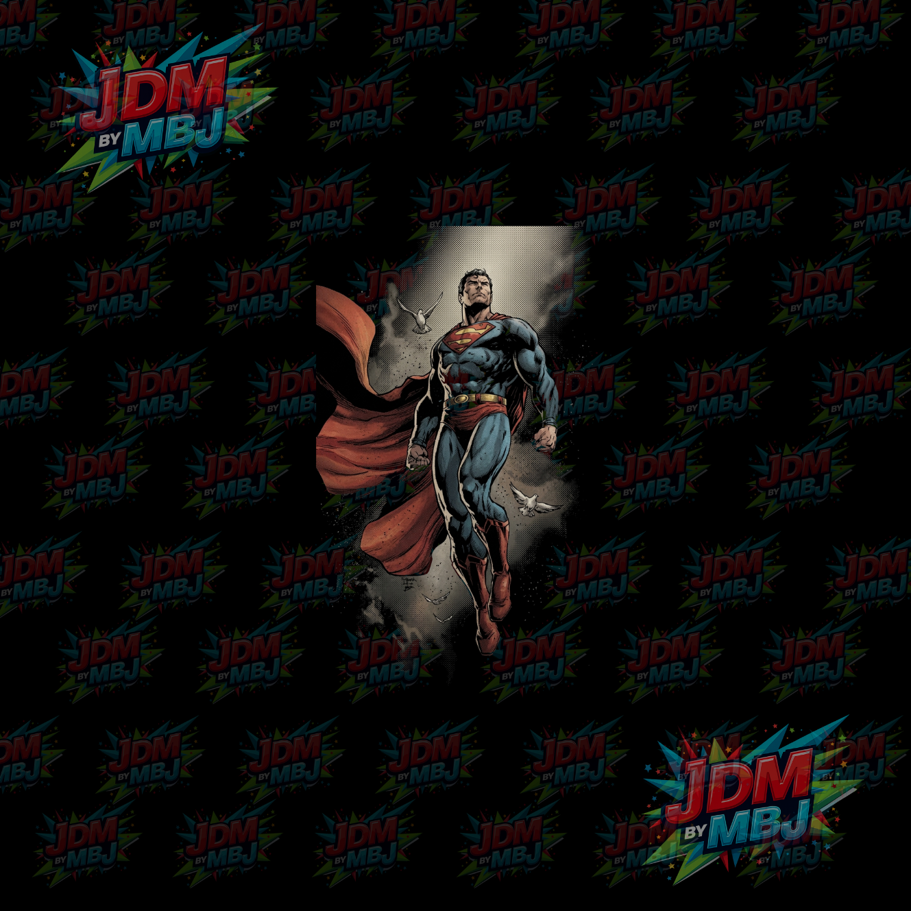 Iron On - Marvel/DC Halftone DTF