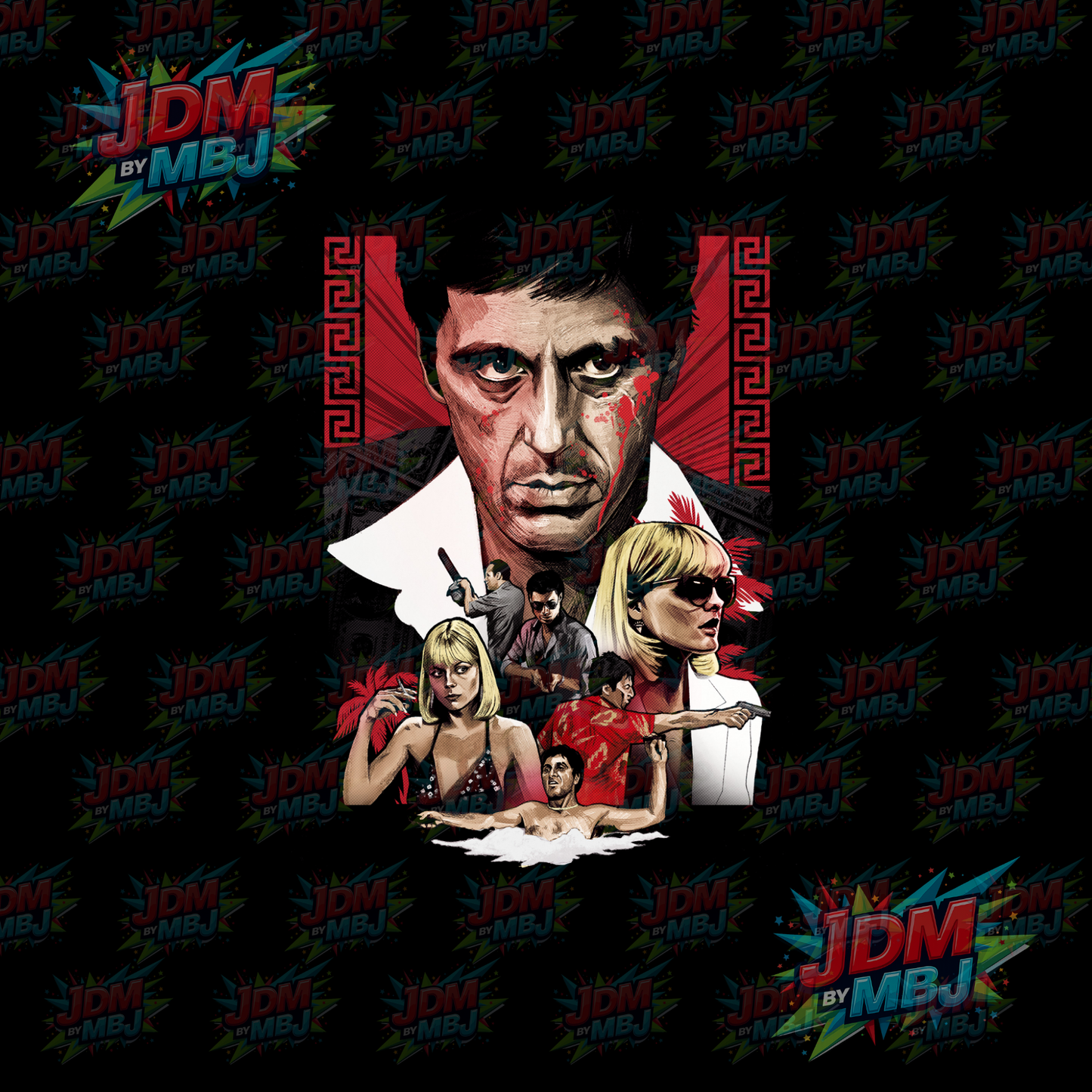 Iron On - Halftone DTF