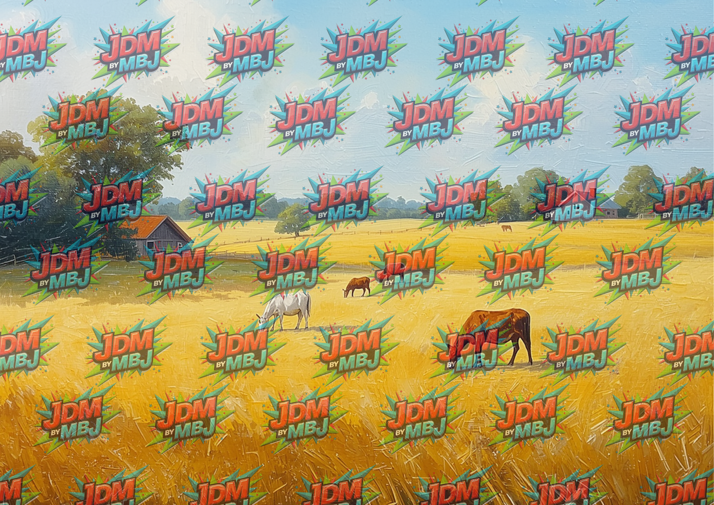 Farm Life Cutting Board Sublimation Prints