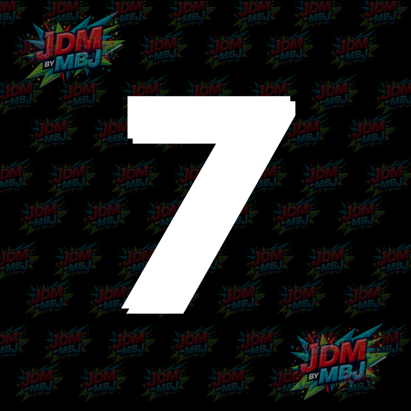 Iron On - Jersey Numbers DTF