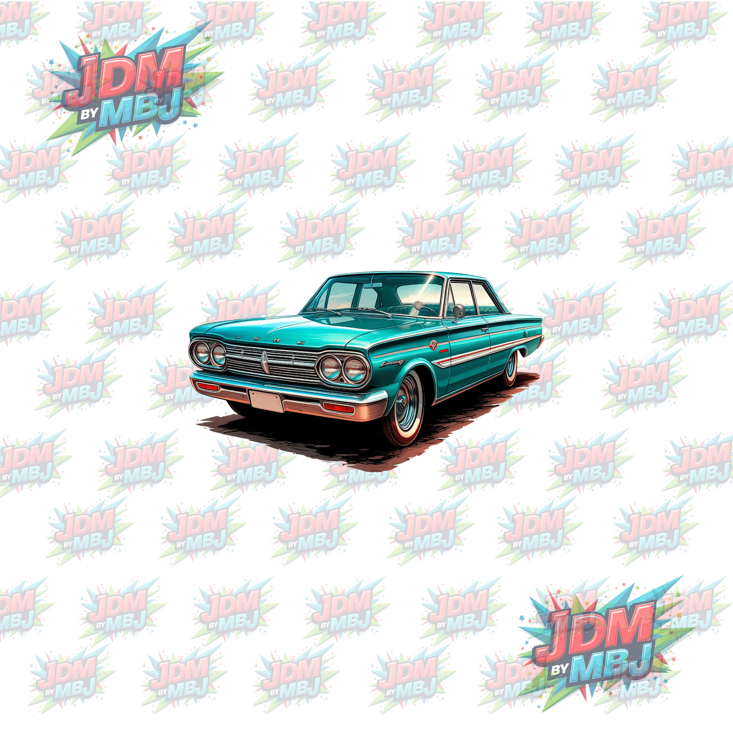Iron On - Classic Vintage Cars DTF 20cm