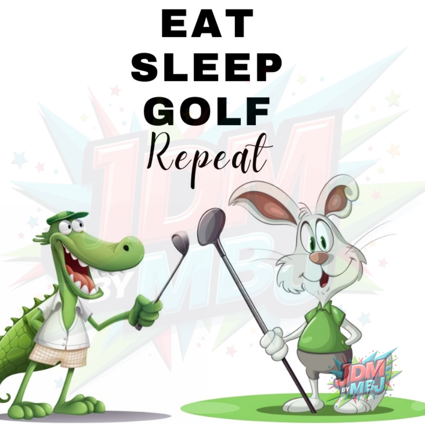 Inspirado en las impresiones de sublimación de golf