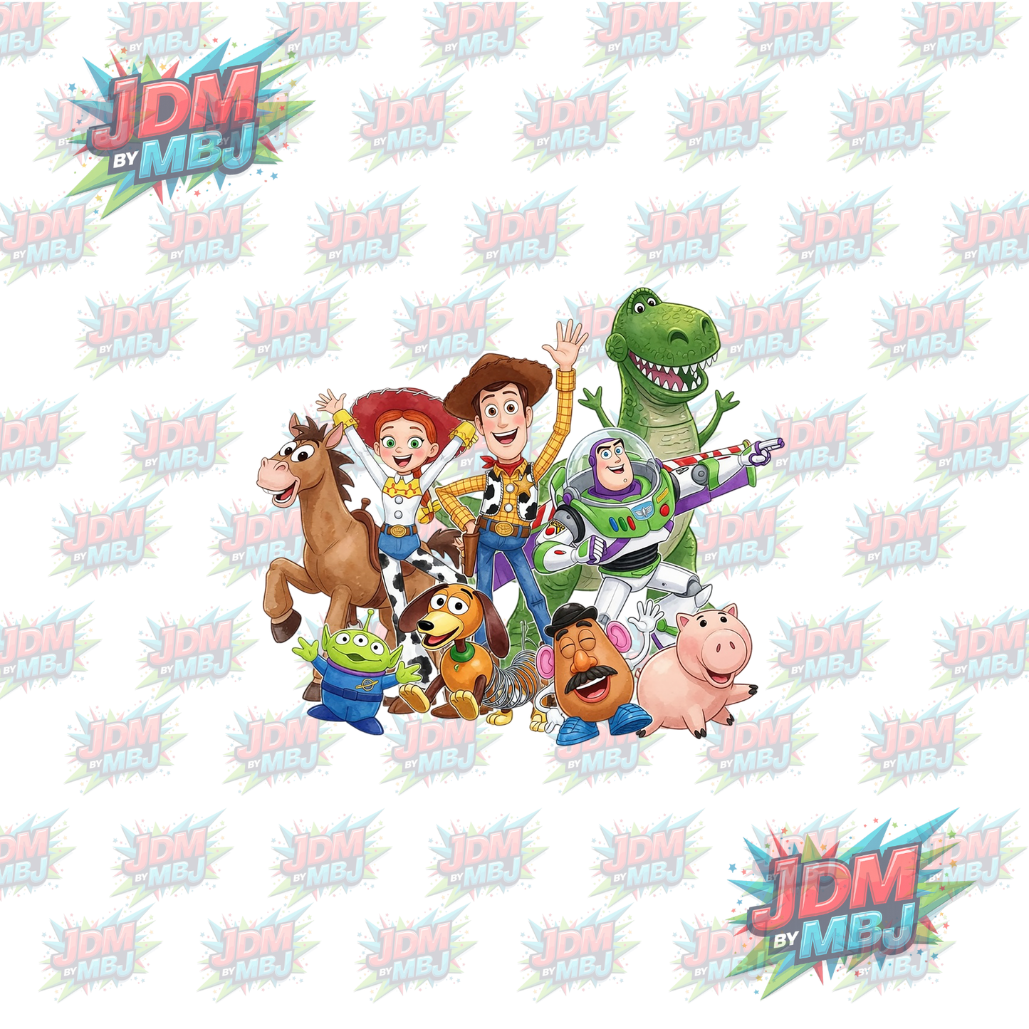Iron On - Toy Story DTF 20cm