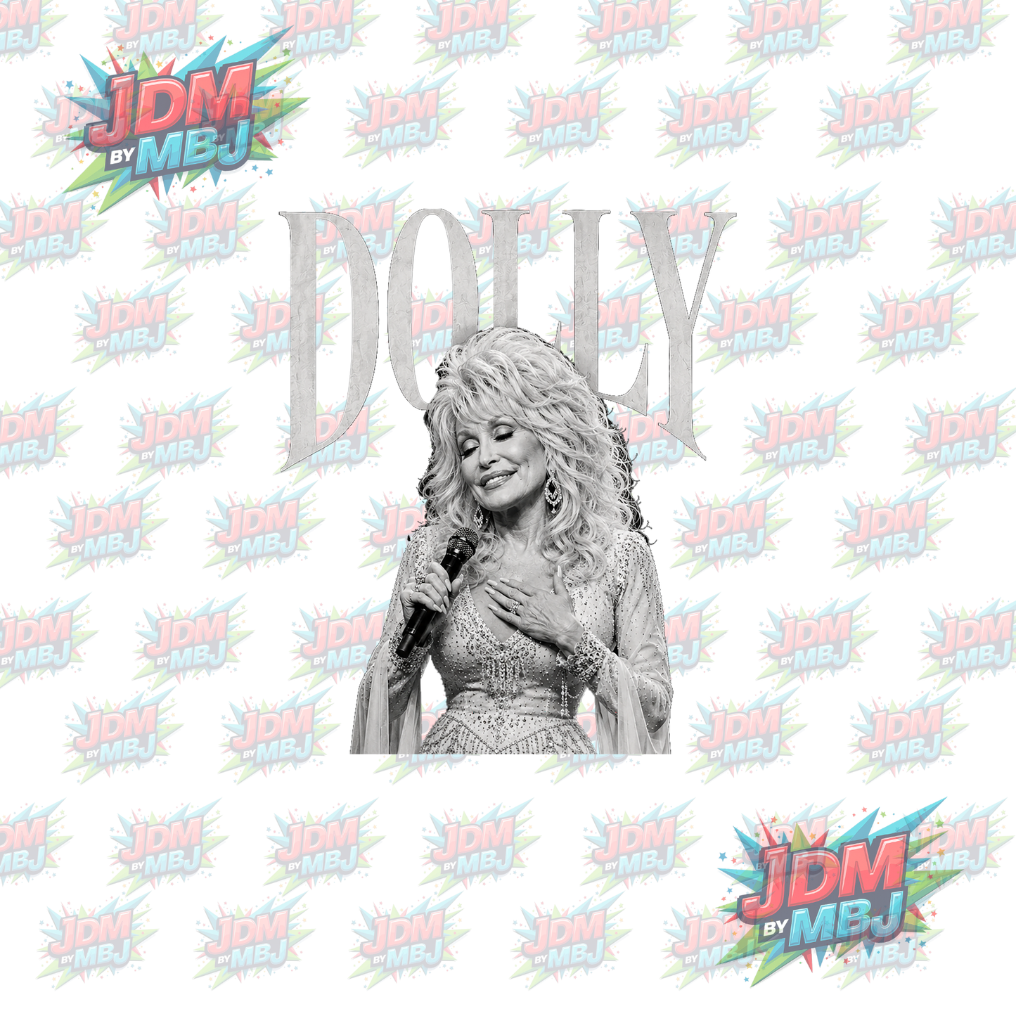 Iron On - Dolly Parton DTF