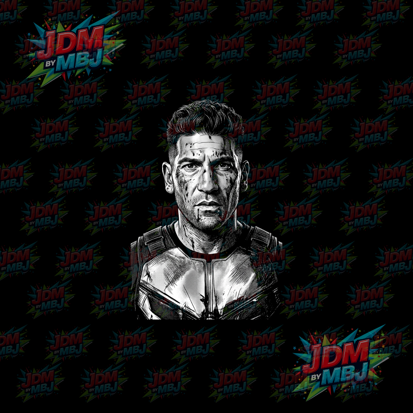 Iron On - Marvel/DC Halftone DTF