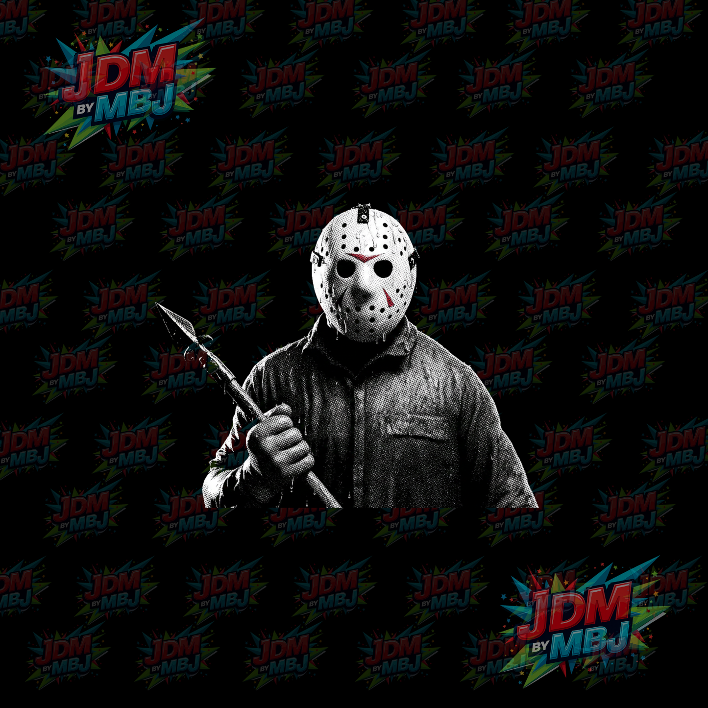 Iron On - Horror 'Halftone' DTF