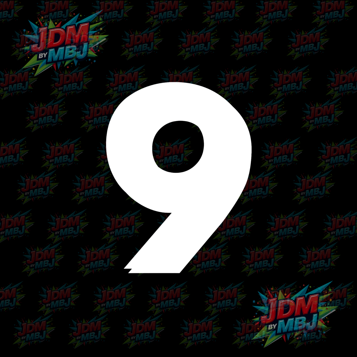 Iron On - Jersey Numbers DTF