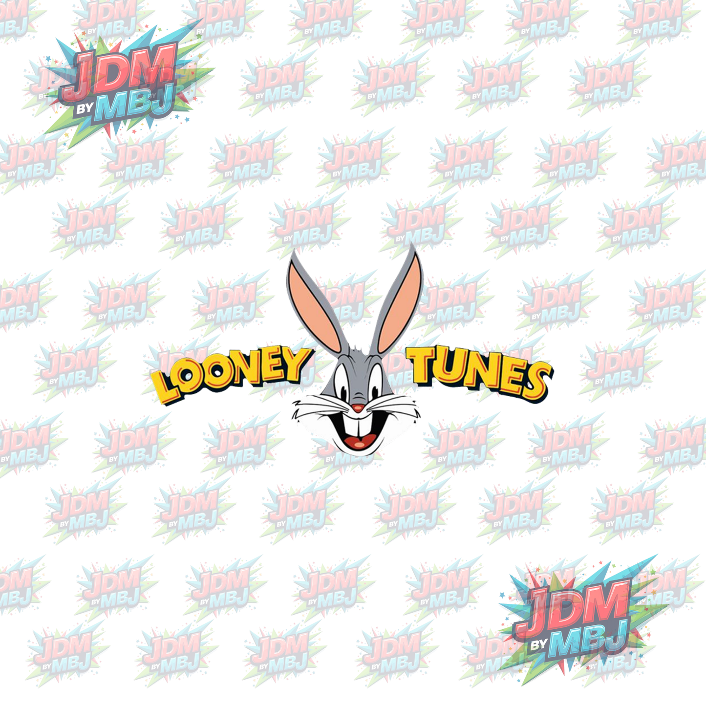 Pegatina termoadhesiva de Looney Tunes (25 cm)
