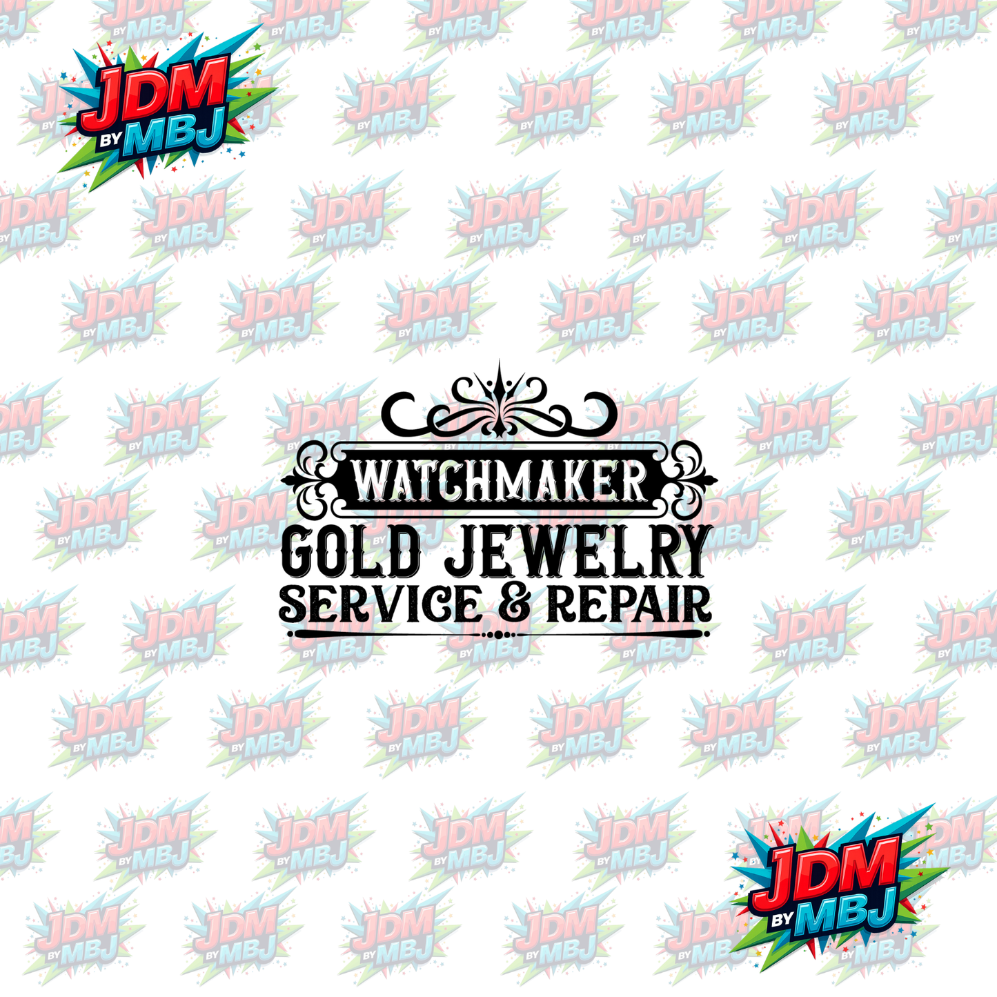 Iron On - Watchmaker - Vintage Farm DTF 20cm