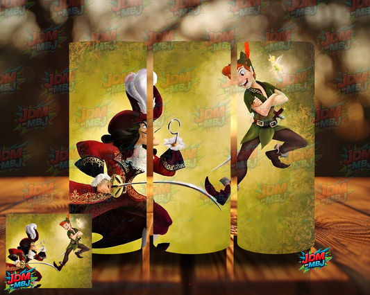 Inspired by Peter Pan Sublimation Prints