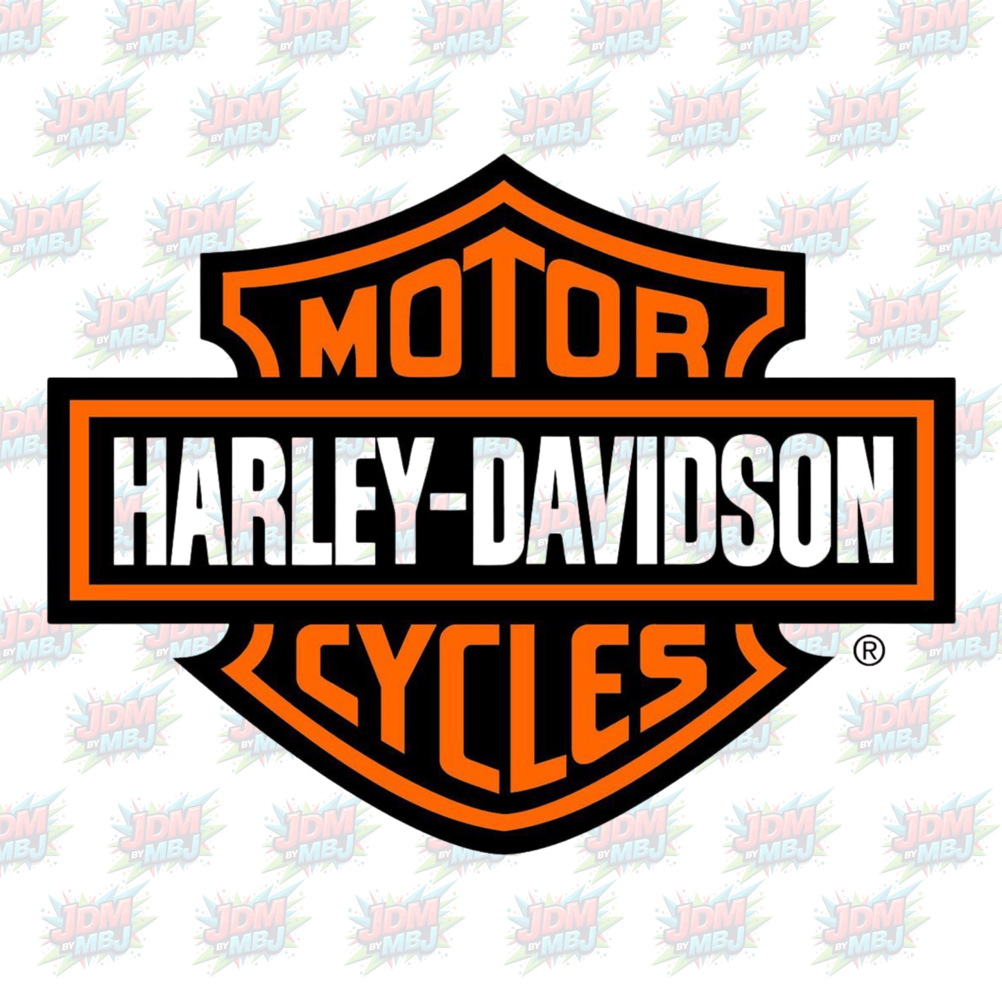 Iron On - Harley Davidson DTF 20cm