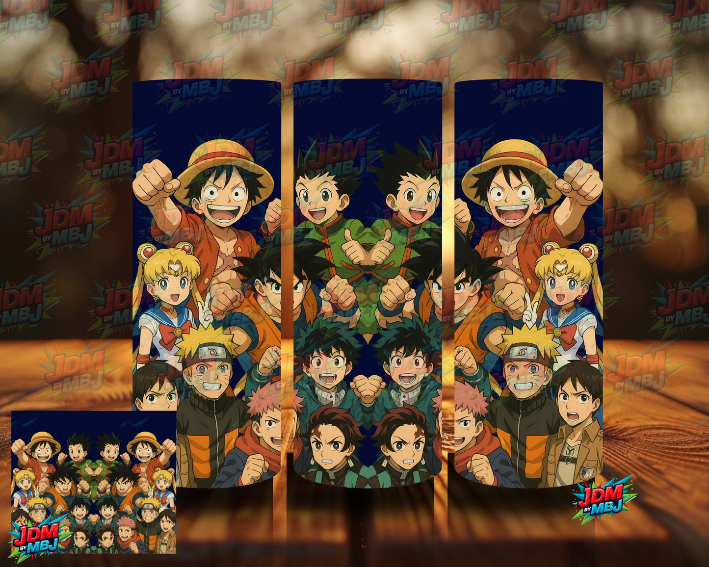 Inspired by One Piece Sublimation Prints