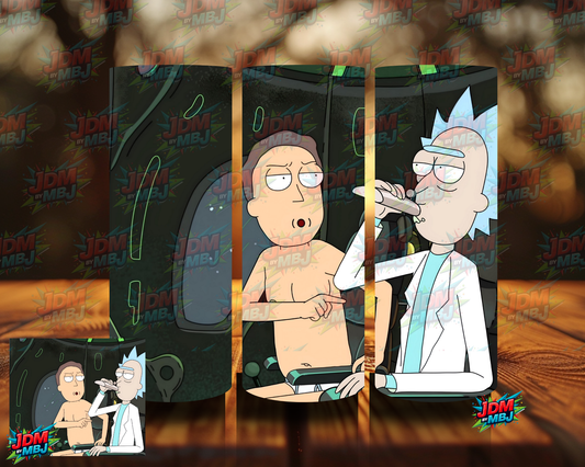 Inspired by Rick & Morty Sublimation Prints