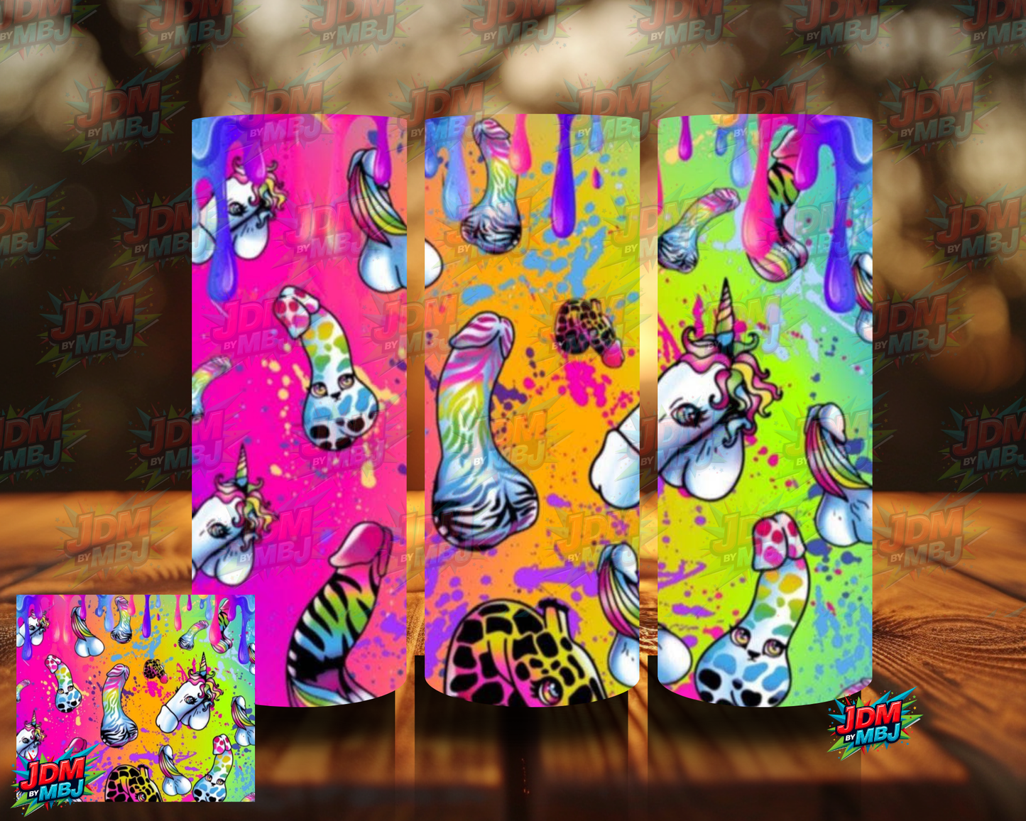 Inspired by Unicorn Willies Sublimation Prints