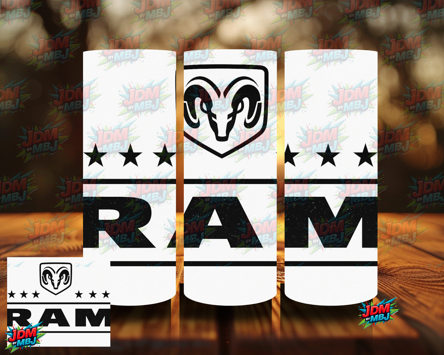 Inspired by RAM Sublimation Prints