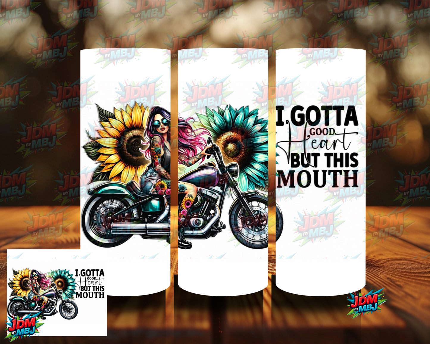 I Good Heart, But This Mouth Sublimation Prints