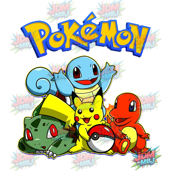 Iron On - Pokemon DTF 25cm