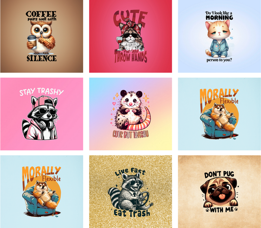 BUNDLE Package Sublimation Prints