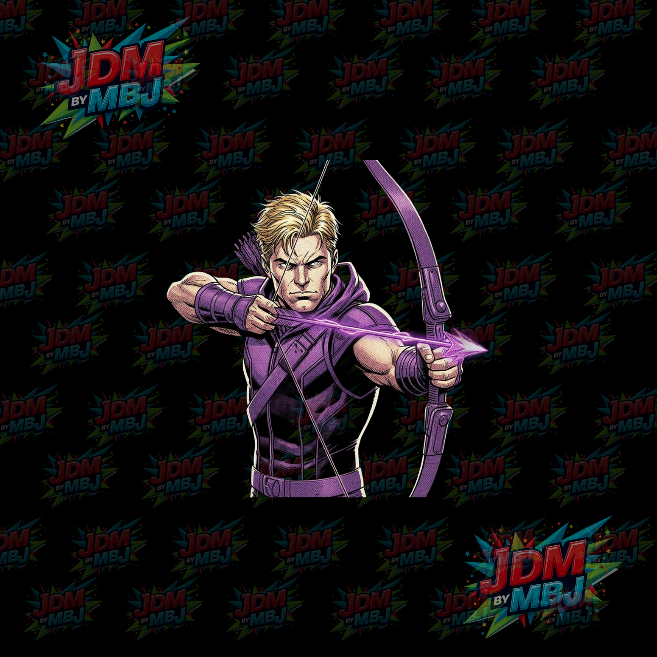 Iron On - Marvel/DC Halftone DTF