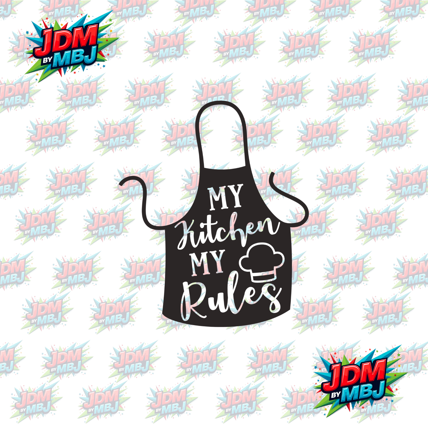 Iron On - Kitchen Style DTF 20cm