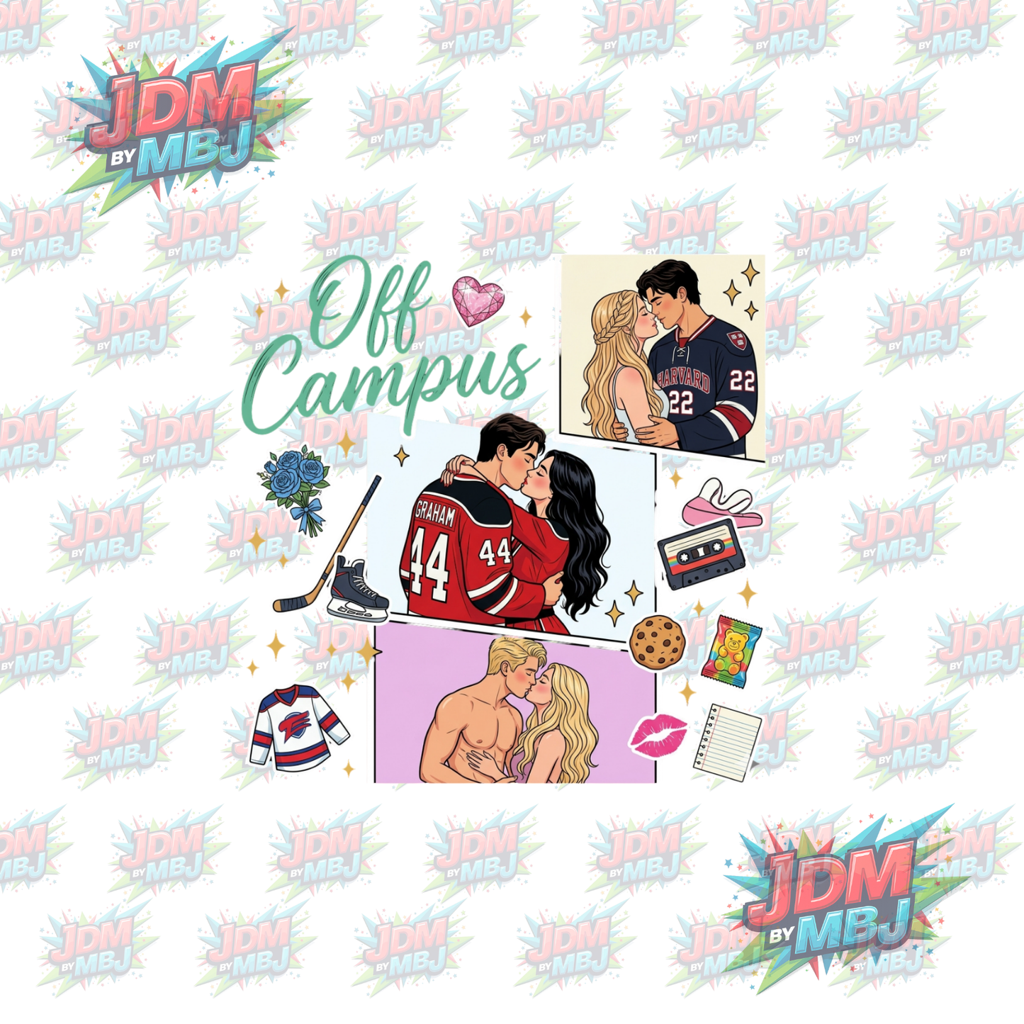 Iron On - Off Campus DTF