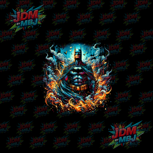 Iron On - Superhero Halftone DTF
